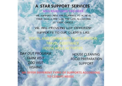 NDIS Daily Living Activities Brisbane | 0420 843 371 | A Star Disability Support Services - 1/3