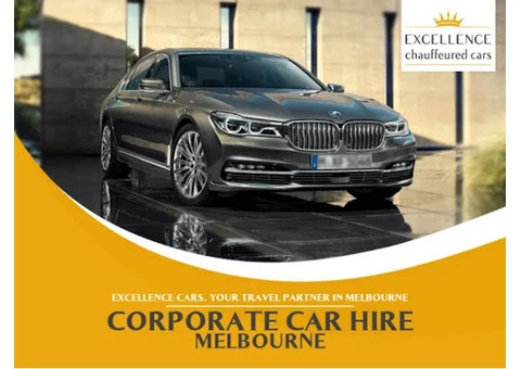 Get the most reliable corporate car service across Melbourne