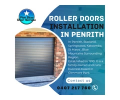 Install high quality roller doors in Blaxland