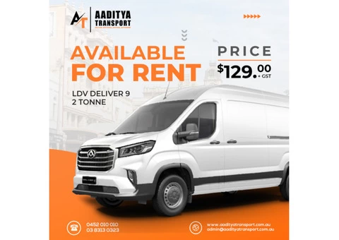 Van Rentals in Campbellfield