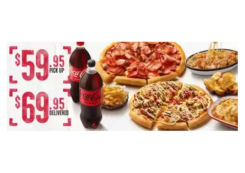 Delicious PASTA PARTY COMBO at Pizza Hut Orange Special