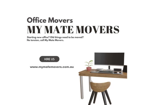 Office Movers Melbourne – My Mate Movers