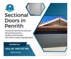 Secure your Home with quality Sectional doors