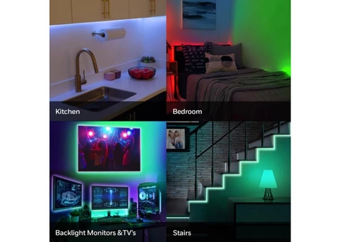 Byond Smart RGB LED Strip Lights - 1/3
