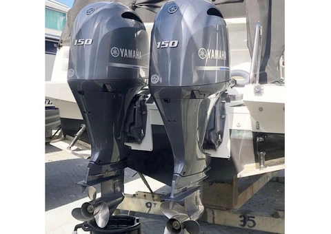 Wholesale used 60HP 70HP 90HP 75HP 115HP 150HP 4 stroke outboard motor / boat engine - 2/7