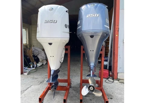 Wholesale used 60HP 70HP 90HP 75HP 115HP 150HP 4 stroke outboard motor / boat engine - 4/7