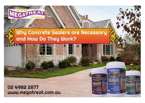 Concrete Sealers in Sydney from Megatreat Liquid Stone