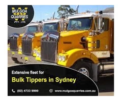 Hiring Bulk Tipper Services In Sydney | Mulgoa Quarries Pty Ltd