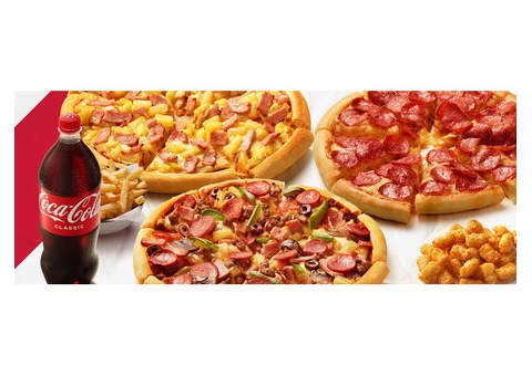 3 Large Pizzas at Pizza Hut Orange Special