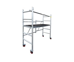2M Aluminium Foldable Mobile Scaffold Tower