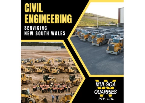 RESIDENTIAL & COMMERCIAL CIVIL ENGINEERING SERVICES IN SYDNEY | Mulgoa Quarries Pty Ltd