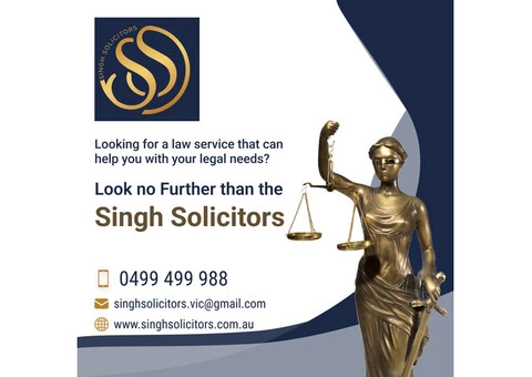 Singh Solicitors - Experienced Lawyers Melbourne