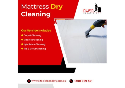 Mattress Dry Cleaning Service Melbourne