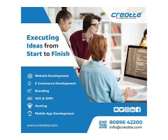 Best website designing company Cochin, software company Ernakulam | Creotte Technologies