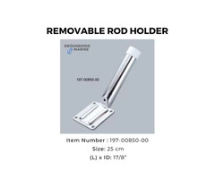 REMOVABLE ROD HOLDER // Boat REMOVABLE ROD HOLDER // Marine Hardware REMOVABLE ROD HOLDER