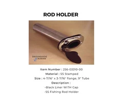 ROD HOLDER // Boat ROD HOLDER // Marine Hardware ROD HOLDER