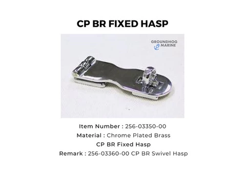 CP BR FIXED HASP // Boat CP BR FIXED HASP // Marine Hardware CP BR FIXED HASP