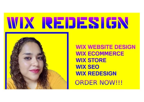 I will design, develop or redesign your business wix website