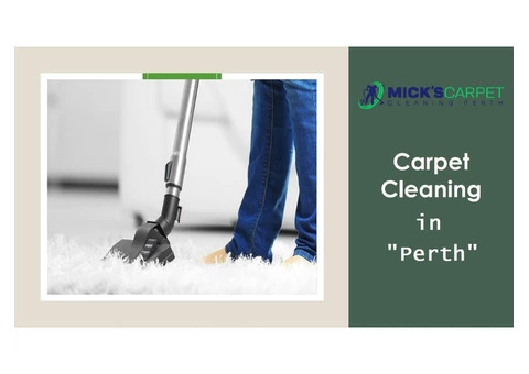 Carpet Dry Cleaning Perth - 1/7