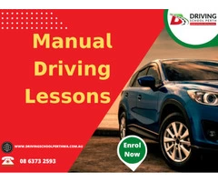 Enroll Now For The Manual Driving Lessons in Perth Australia.