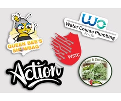 Attarctive Custom Shape Vinyl Stickers Help Promote Your Business Deals