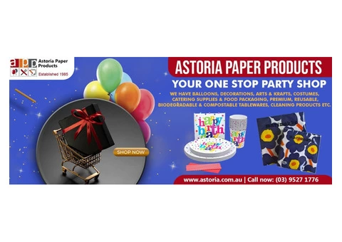 Astoria Paper Products | Party Catering Supplier In Melbourne - 3/8