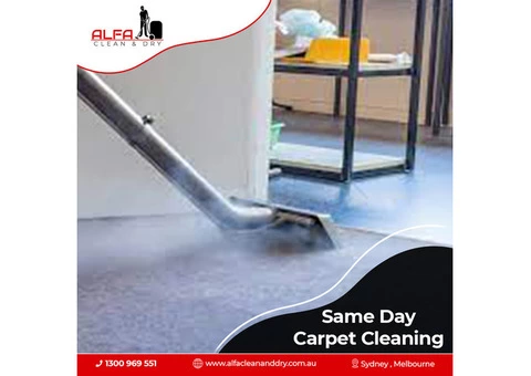 Same Day Carpet Cleaning Service Melbourne