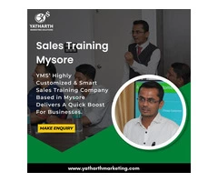 Sales Training in Mysore  - Yatharth Marketing Solutions