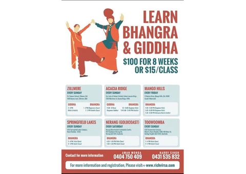 Bhangra Dance Lessons Brisbane | 0431 535 832 / 0404 750 409 - 1/4