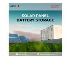 Solar Panel Battery Storage