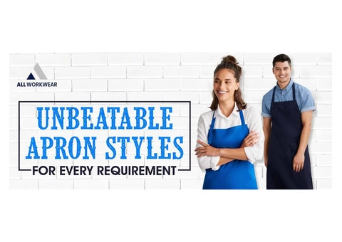 UNBEATABLE APRON STYLES FOR EVERY REQUIREMENT
