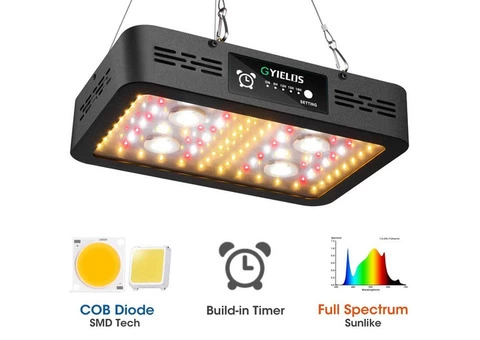Cheap Price Cob 110w LED Grow Light For Indoor Plants With Timer - 1/7
