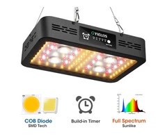 Cheap Price Cob 110w LED Grow Light For Indoor Plants With Timer