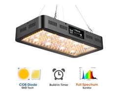 220 Watt COB Grow Plant Lamp Ggrow Lights for Seedlings Bunnings