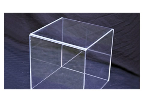 Clear Acrylic Boxes Australia | Acrylic Perspex Display Box | R&T Plastic Fabricators