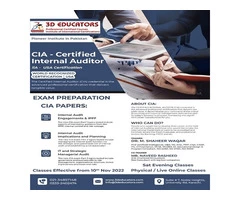Become Certified Internal Auditor.