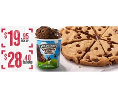 HERSHEY's & Ben and Jerry's Combo at Pizza Hut Orange Special