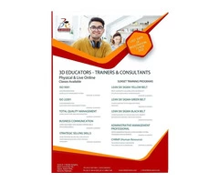 Job Oriented Professional Trainings with International Certifications.