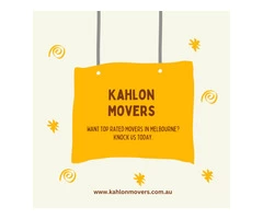 Top Rated Movers Melbourne | Kahlon Movers
