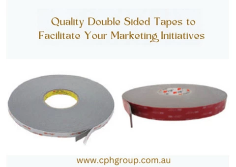 Quality Double Sided Tapes to Facilitate Your Marketing Initiatives