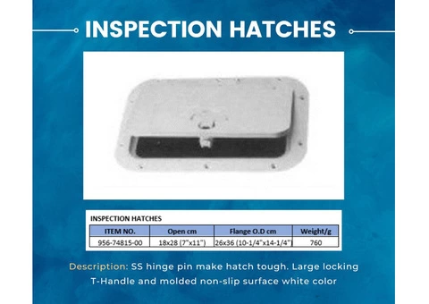 Boat INSPECTION HATCHES