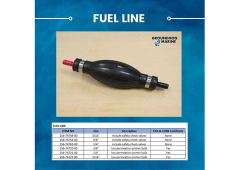 Boat FUEL LINE