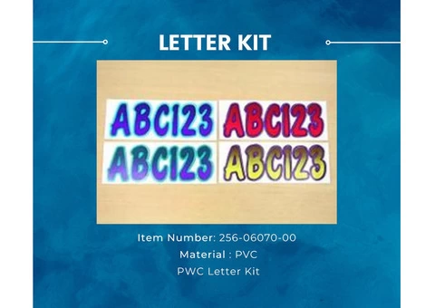 Boat LETTER KIT