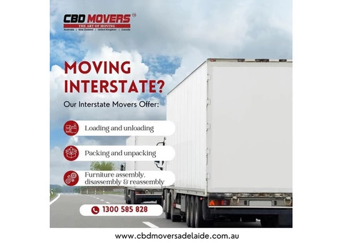 Professional Interstate Removalists | CBD Movers Adelaide