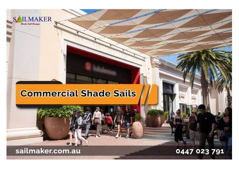 Buy Commercial Shade Sails in Brisbane |Sail Maker