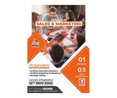 This Digital Diploma of Marketing and Sales