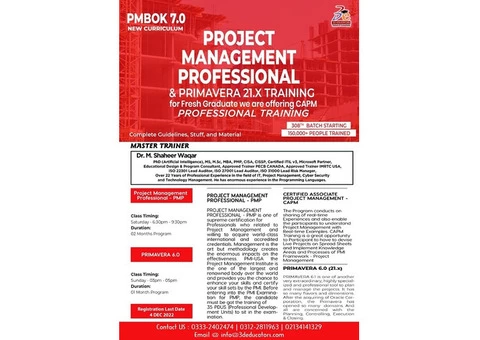 Project Management Professional PMP Training