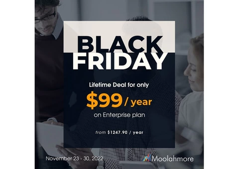Moolahmore Cashflow Tool - Lifetime Deal | Black Friday Sale
