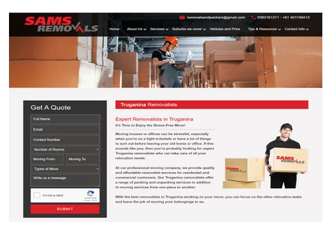 Get Local Professional Packers & Movers in Truganina | Sam's Removals