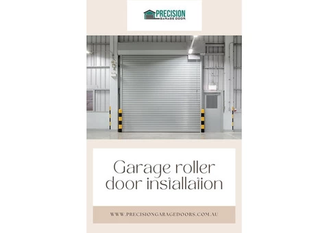 Garage roller door installation